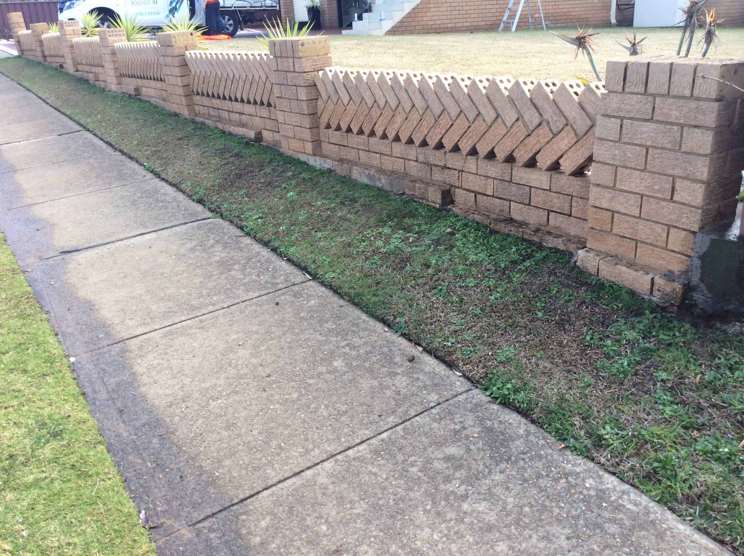 High Pressure Wall Cleaning Sydney