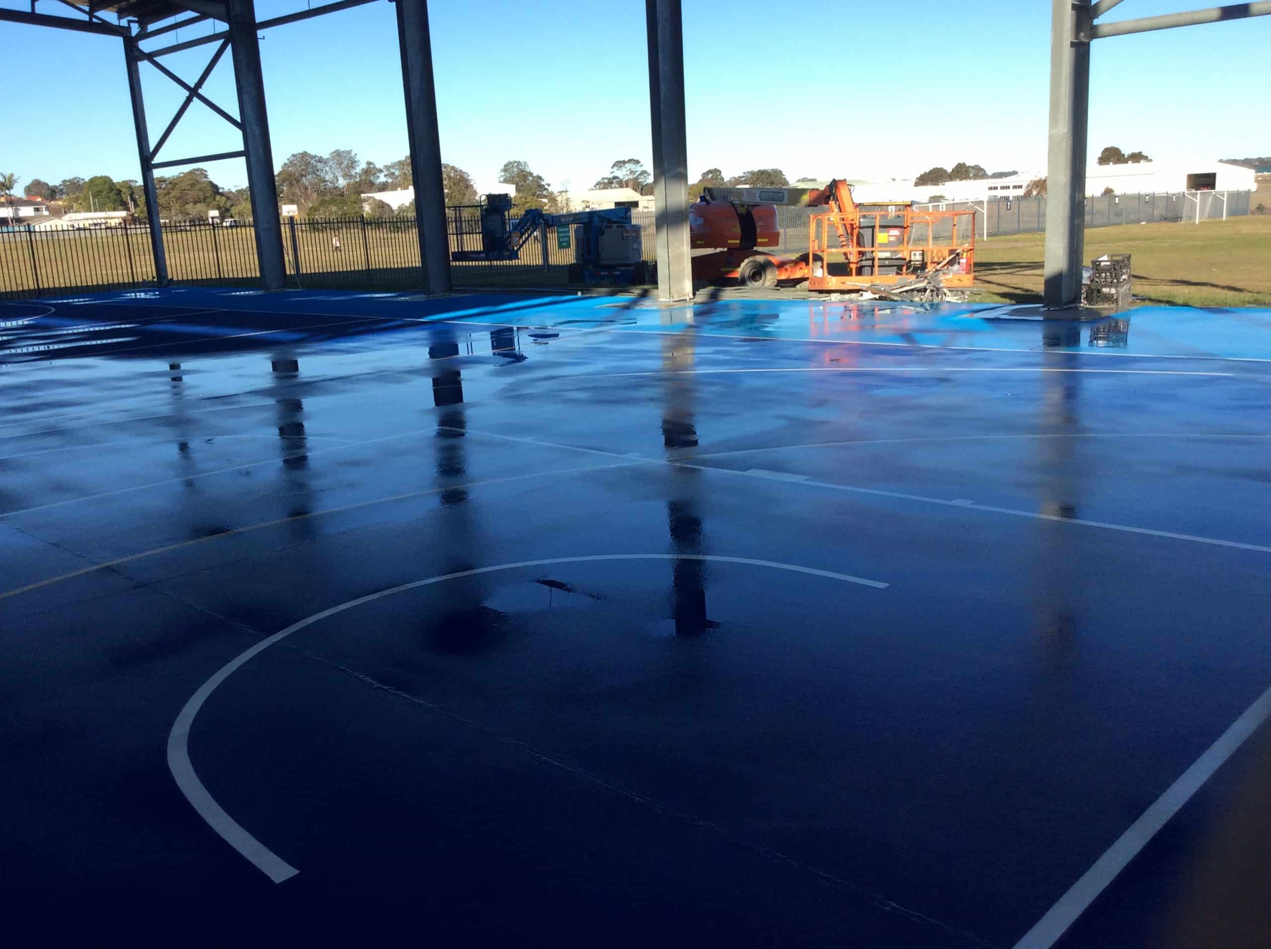 High Pressure Sports Venue Cleaning Sydney